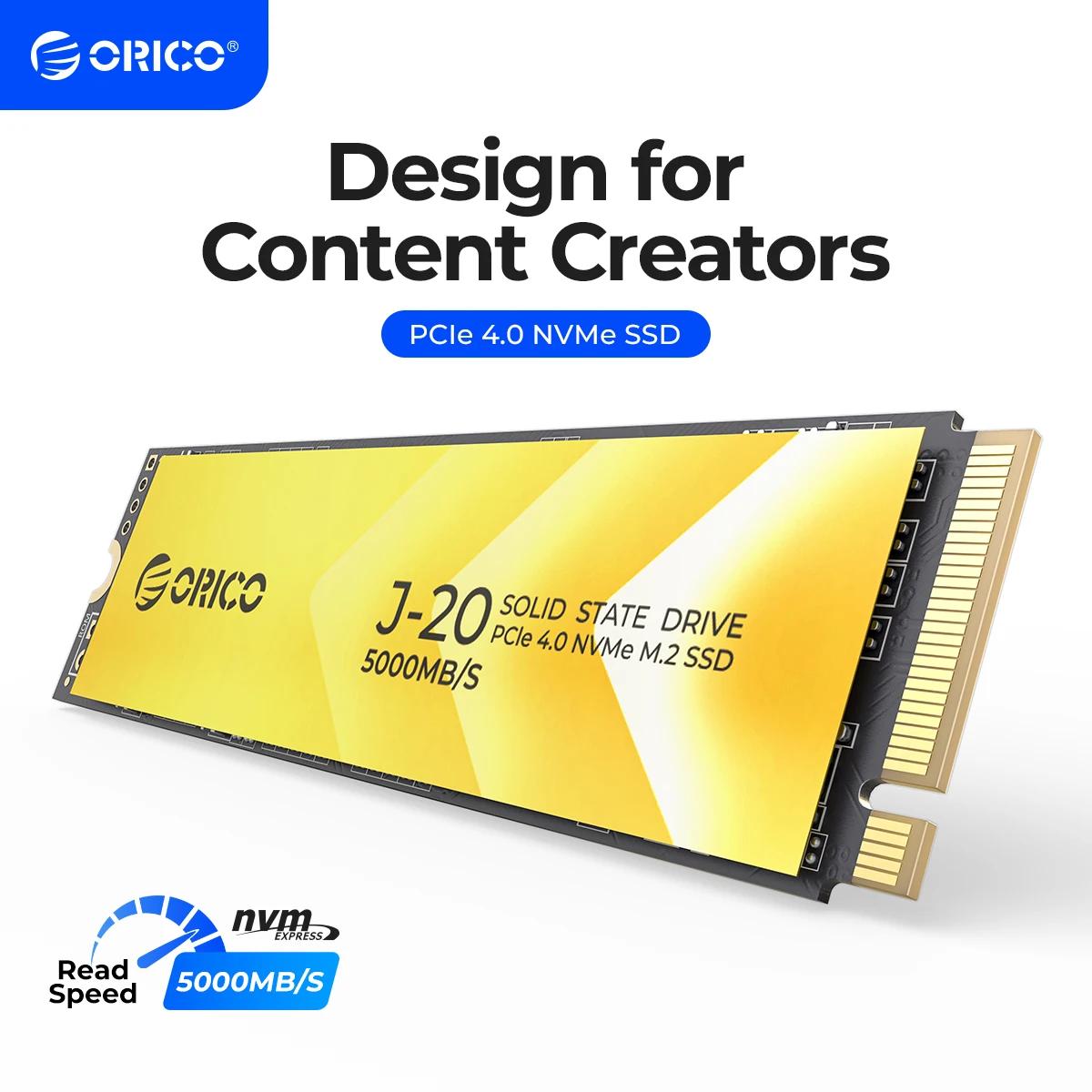 ORICO M.2 NVMe SSD PCIe 4.0 NVMe Gen4 x4  ָ Ʈ ̺, M.2 M Ű, 2280mm SSD,  ڿ ð  